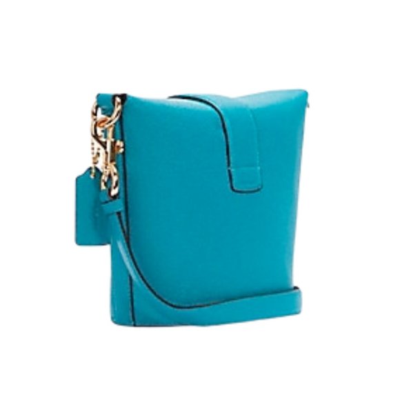 Coach Bags Coach Teal Addie Crossbody Corner Zip Wristlet Poshmark